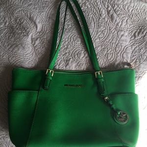 Bright Green Michael Kors bag